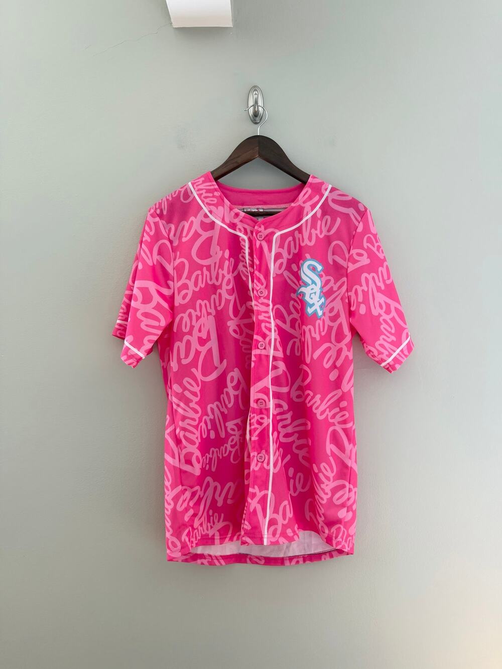 CHICAGO WHITE SOX BARBIE Special Edition 2025 Barbie Game Day Pink Jersey Size M